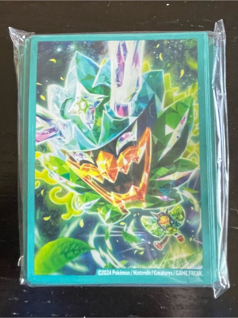 Pokemon ETB Ogerpon 65 Card Sleeves Pack - Sealed New